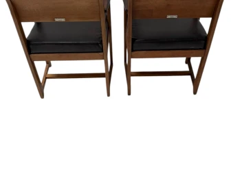 Two Art Deco Modernist Armchairs by Anton Lucas for N.V. Meubelkunst, 1920s